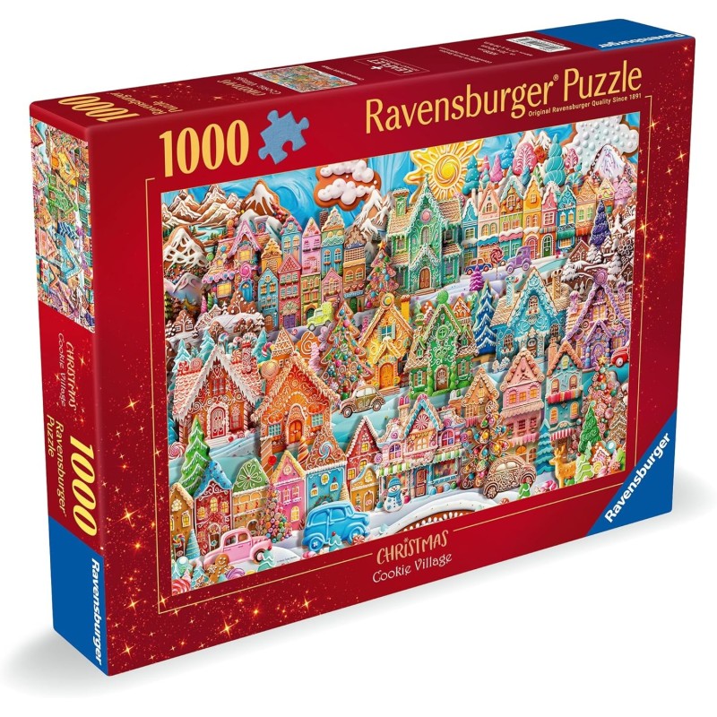 Ravensburger Puzzle - Das Dorf der Weihnachtsplätzchen (1000)
