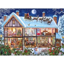 Ravensburger Puzzle - Weihnachten zu Hause (100)