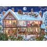 Ravensburger Puzzle - Weihnachten zu Hause (100)