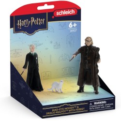 schleich HARRY POTTER 14907 Mad-Eye Moody & Draco Malfoy mit Frettchen