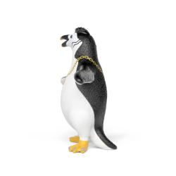 Schleich Die Schule der magischen Tiere 14958 Juri der Pinguin mit Goldkette