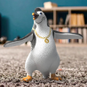 Schleich Die Schule der magischen Tiere 14958 Juri der Pinguin mit Goldkette