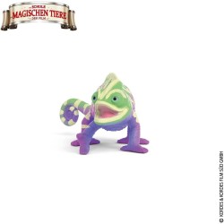 Schleich Die Schule der magischen Tiere 14957 Caspar das Chamäleon in Regenbogenfarben