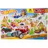 Hot Wheels - Adventskalender mit 10 Fahrzeugen im Massstab 1:64