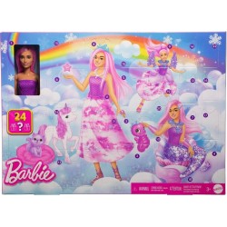 Barbie Adventskalender mit Modepuppe