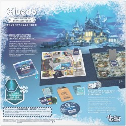Hasbro Gaming - Adventskalender Cluedo Secrets Under Snowfall
