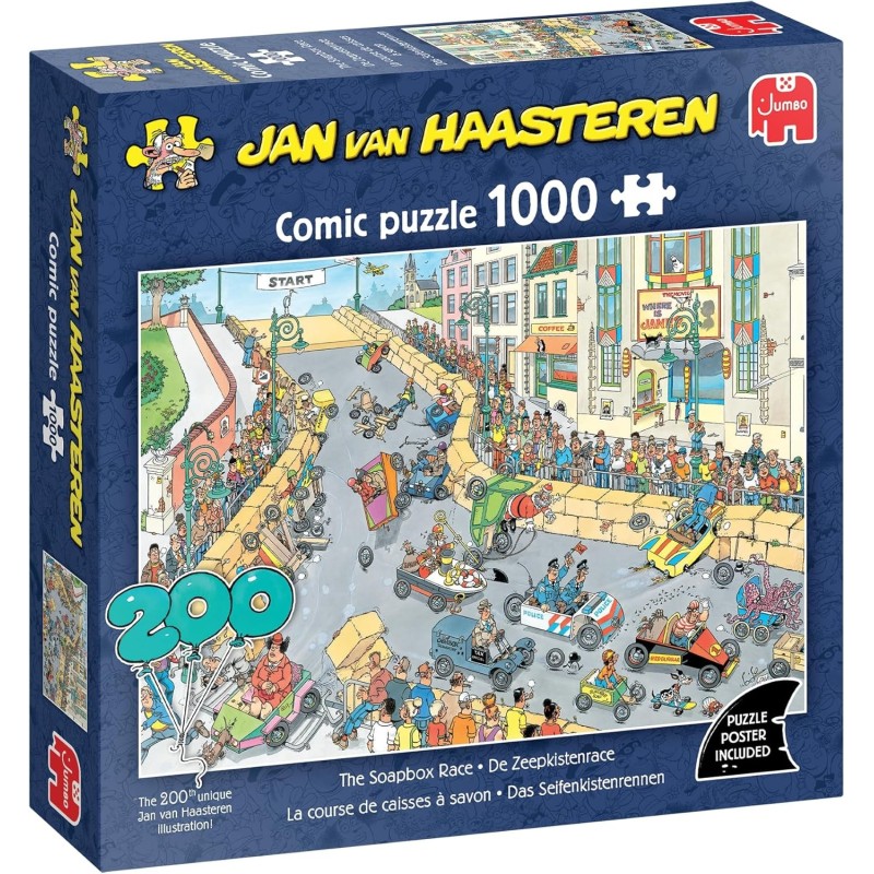 Jumbo Puzzle - Jan van Haasteren: Das Seifenkistenrennen (1000 Teil)