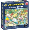 Jumbo Puzzle - Jan van Haasteren: Camping im Wald (1000 Teil)