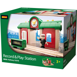 BRIO World Sprechender Bahnhof
