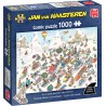 Jumbo Puzzle - Jan van Haasteren: Es geht alles bergab (1000 Teil)