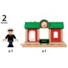 BRIO World Sprechender Bahnhof