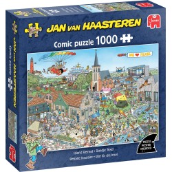 Jumbo Puzzle - Jan van Haasteren: Reif für die Insel (1000 Teil)
