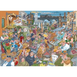 Jumbo Puzzle - Wasgij Destiny 26: Zum Bersten voll mit Bio! (1000 Teil)