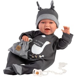 Llorens Babypuppe Mimi Gänsefamilie