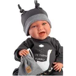 Llorens Babypuppe Mimi Gänsefamilie