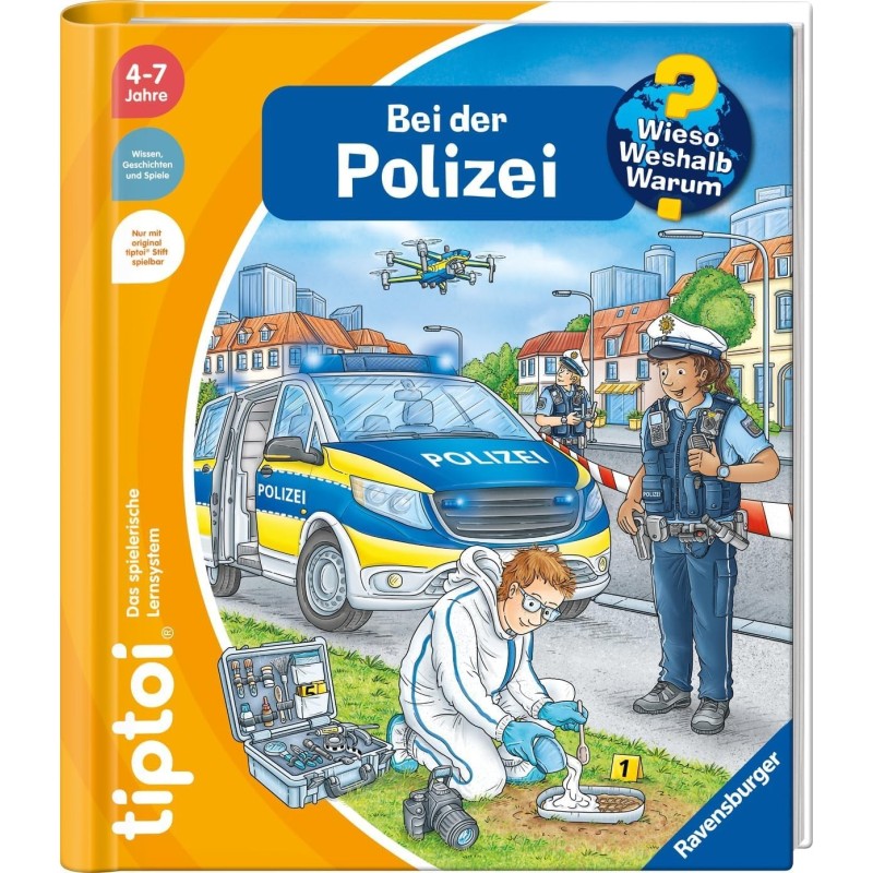 tiptoi Bücher - Bei der Polizei (Wieso? Weshalb? Warum?)
