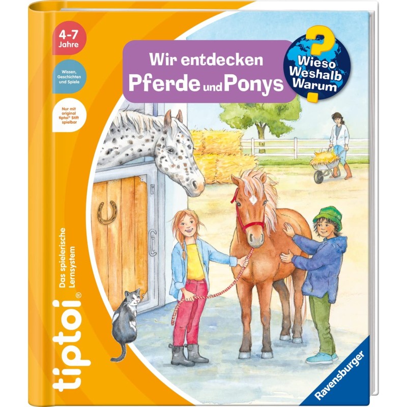 tiptoi Bücher - Wir entdecken Pferde und Ponys (Wieso? Weshalb? Warum?)