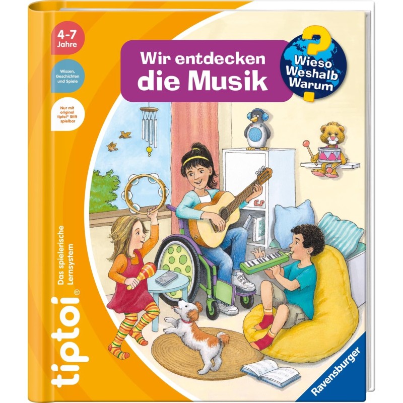 tiptoi Bücher - Wir entdecken die Musik (Wieso? Weshalb? Warum?)