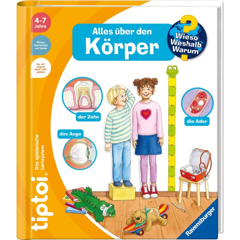 tiptoi Bücher - Alles über den Körper (Wieso? Weshalb? Warum?)