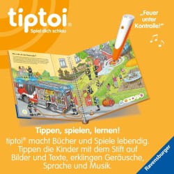 tiptoi Bücher - Bei der Feuerwehr (Wieso? Weshalb? Warum?)