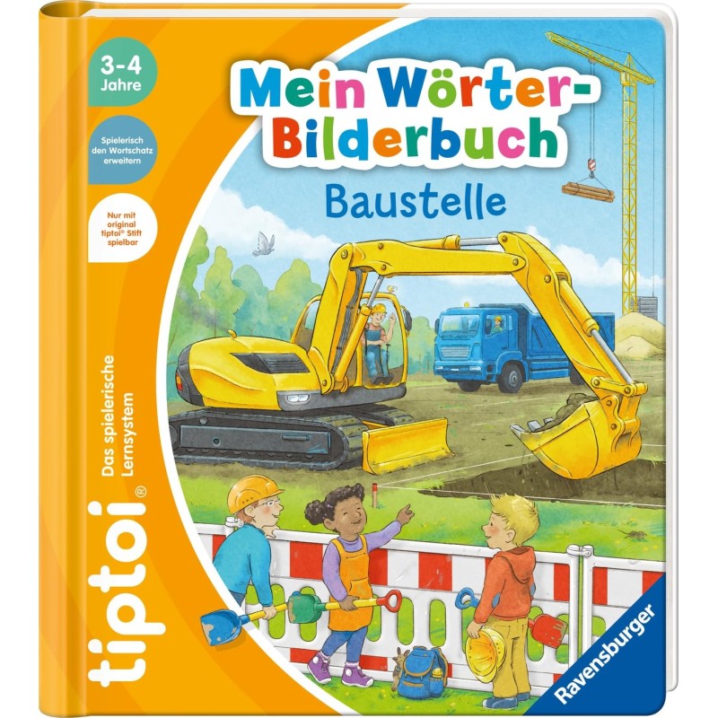 tiptoi Bücher - Baustelle (Mein Wörter-Bilderbuch)