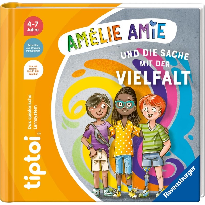 tiptoi Bücher - Amélie Amie und die Sache mit der Vielfalt