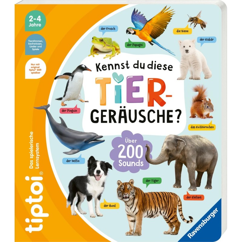tiptoi Bücher - Kennst du diese Tiergeräusche?