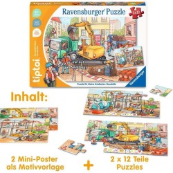 tiptoi Puzzle für kleine Entdecker: Baustelle