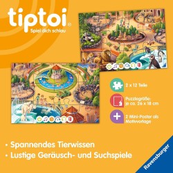 tiptoi Puzzle für kleine Entdecker: Zoo