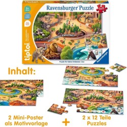 tiptoi Puzzle für kleine Entdecker: Zoo