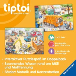 tiptoi Puzzle für kleine Entdecker: Müllabfuhr