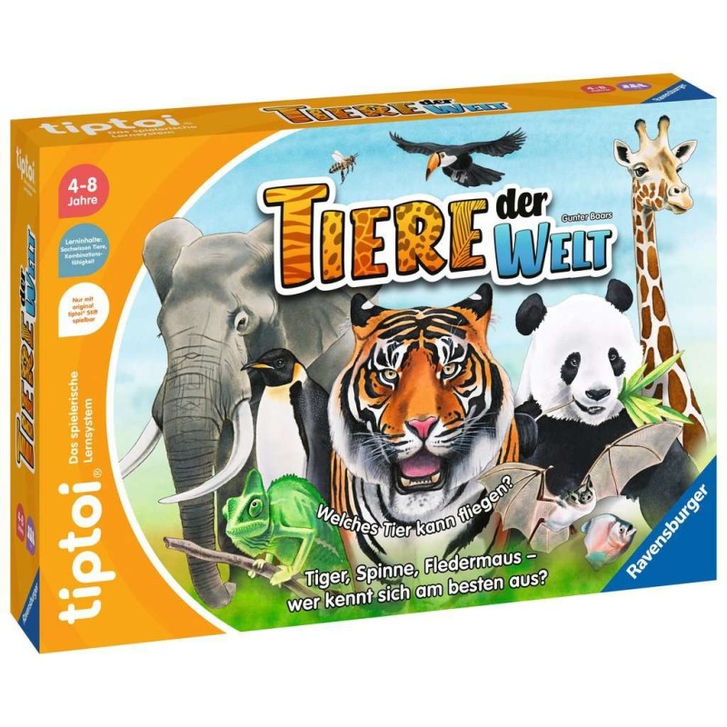 tiptoi Lernspiele - Tiere der Welt