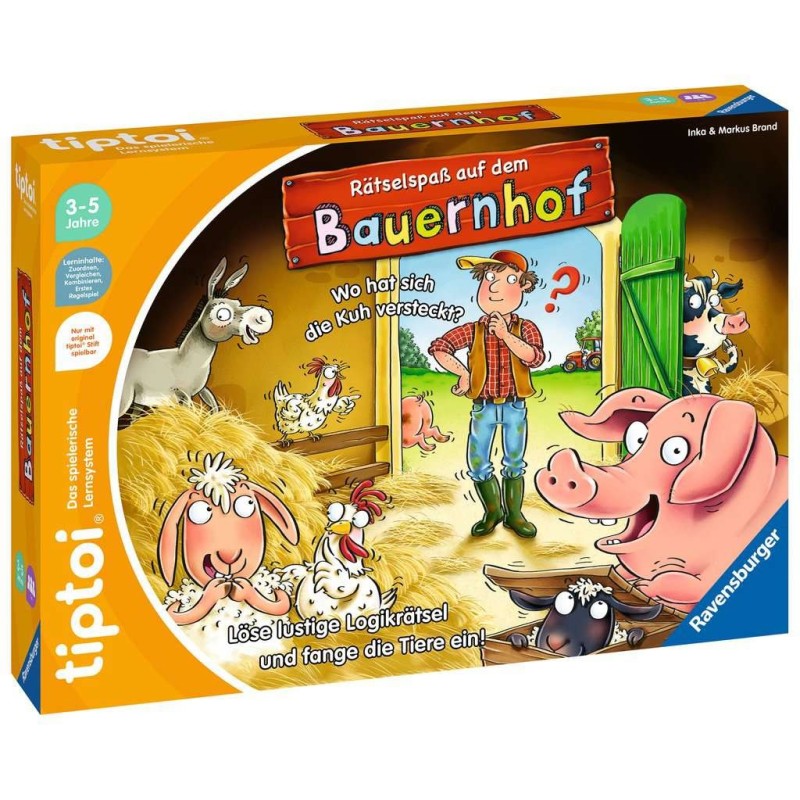 tiptoi Lernspiele - Rätselspass auf dem Bauernhof
