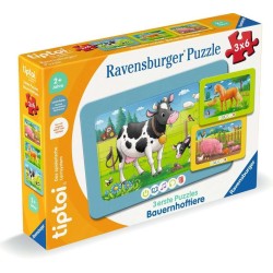 tiptoi 3 erste Puzzles: Bauernhoftiere