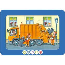 tiptoi 3 erste Puzzles: Fahrzeuge