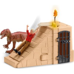 Schleich DINOSAURS 42656 Dino Tempel-Eroberung Mega-Set
