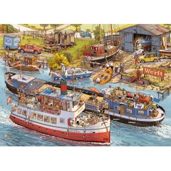 HEYE Puzzle 1000 - Boatyard