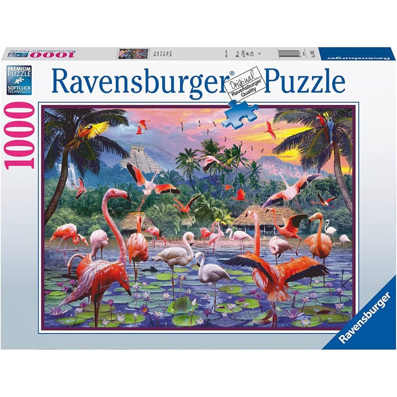 Ravensburger Puzzle - Pinke Flamingos Ravensburger Puzzle - Pinke Flamingos