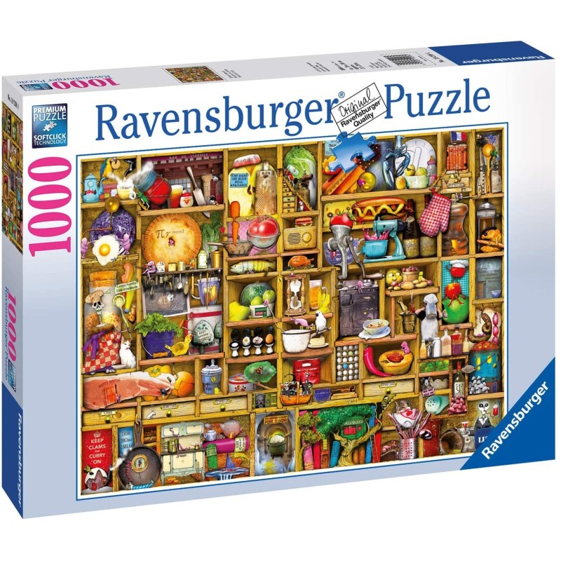 Ravensburger Puzzle - Kurioses Küchenregal Ravensburger Puzzle - Kurioses Küchenregal