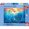 Schmidt Puzzle - Silvia Christoph, Yin & Yang, Im Reich der Meerestiere (1000)