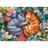 Schmidt Puzzle - Schlafende Samtpfoten (1000)