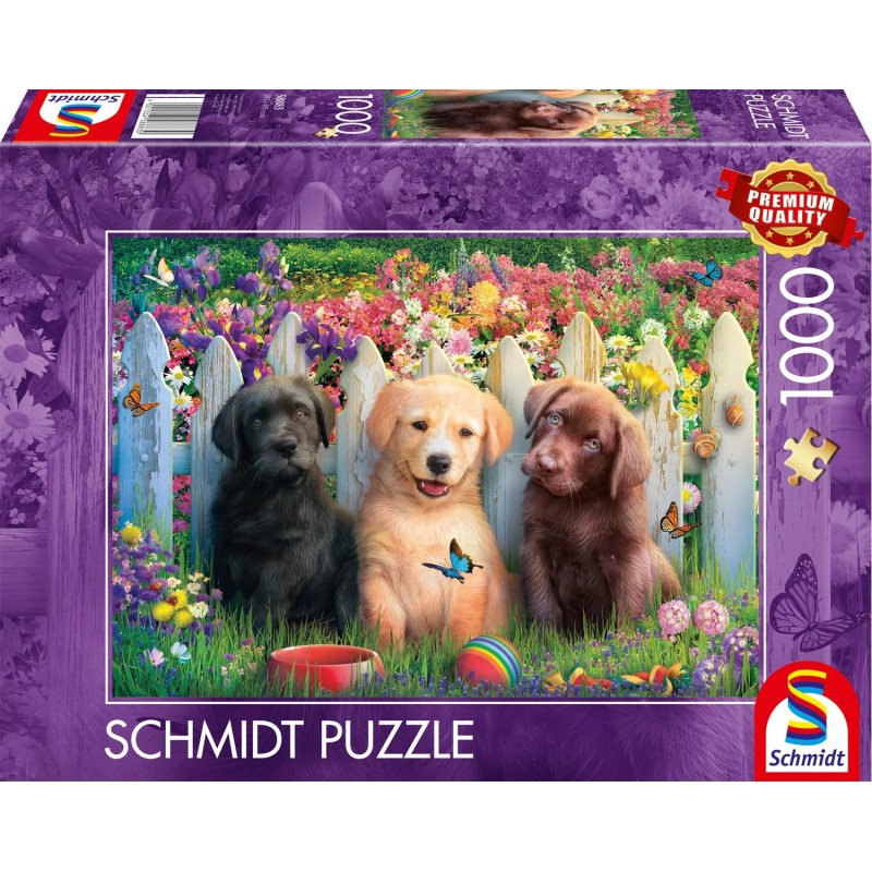 Schmidt Puzzle - Süsse Welpenszene (1000)