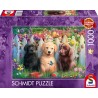 Schmidt Puzzle - Süsse Welpenszene (1000)