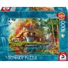 Schmidt Puzzle - Wassermühle im Herbst (1000)