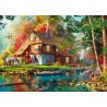 Schmidt Puzzle - Wassermühle im Herbst (1000)