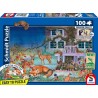 Schmidt Puzzle - Nächtlicher Tierbesuch (100)