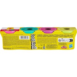 Play-Doh - 4er-Pack kräftige Farben