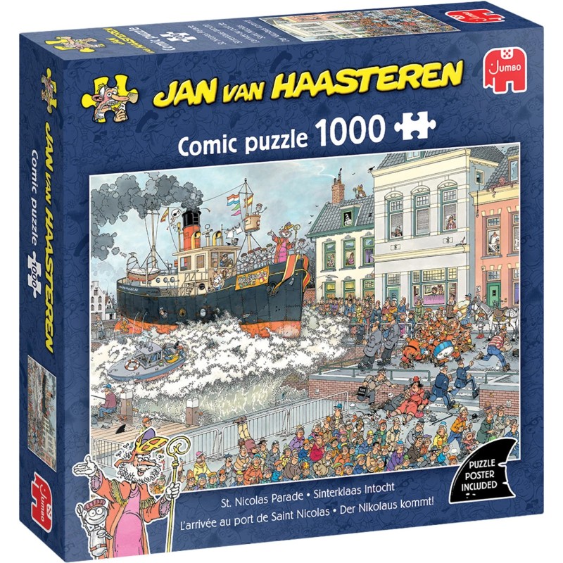Jumbo Puzzle - Jan van Haasteren: Der Nikolaus kommt! (1000)