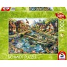 Schmidt Puzzle - Dörfchen am Waldesrand (1000)