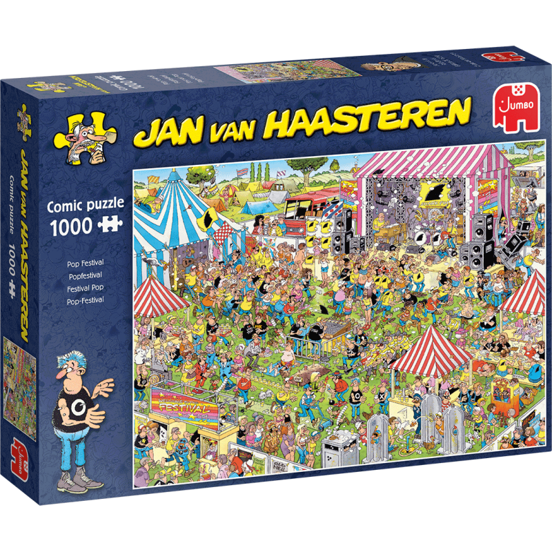 Jan van Haasteren - Pop- Festival